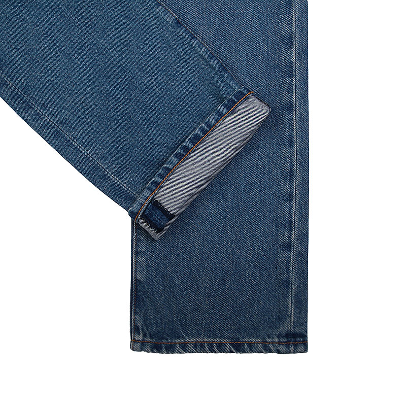 мужские синие джинсы Stussy USA Light Wash Denim Jeans 195018-light blue - цена, описание, фото 4